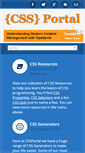 Mobile Screenshot of cssportal.com