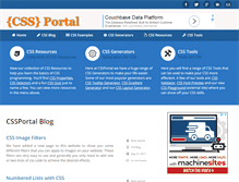 Tablet Screenshot of cssportal.com